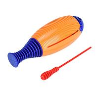 Bediffer Giocattolo con Ecoscandaglio in Plastica ABS per Bambini, Strumenti a Percussione, Gioco Educativo, Design Sicuro e Colorato, Migliora le abilità Musicali, Giallo e Blu, 1 unità
