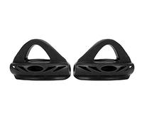 Bediffer KEEP DIVING Resistente Cinturino Sul Tallone in EPDM per Pinne da Nuoto, Design Antiscivolo per Nuotatori, di Sgancio Rapido, 1 Paio (Nera)