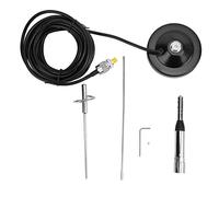 Bediffer Kit antenna VHF UHF impermeabile per auto, con supporto di montaggio magnetico, cavo da 5 m e adattatore SMA femmina, plug and play