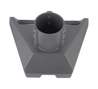 Bediffer Kit di Montaggio Adattatore per Tubo Set di Montaggio per Palo da Tetto per con Rotazione di 360 Gradi per Carichi Pesanti per Rimorchi in Lega di Alluminio per Antenna Parabolica Standard