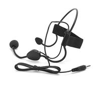 Bediffer Microfono con Cuffia Cablata per Prestazioni | Microfono a condensatore, spina da 3,5 mm, design portatile, resistente alla polvere, al sudore, per l\'insegnamento e