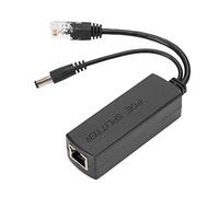 Bediffer Modulo Iniettore Adattatore Splitter Poe DC48V a DC12V Antifulmine per Filo e cavo
