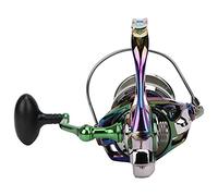 Bediffer Mulinello da Spinning 18+1BB in Metallo Durevole, Attrezzatura da Pesca Intercambiabile Sinistra Destra per Fiumi e Laghi (CC10000)