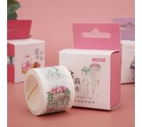 Bediffer Nastro Washi 30mm Colori Vivaci per la Decorazione | Materiale atossico, si strappa facilmente, adatto a varie superfici, ideale per agende, fantasie vivaci, sfumature