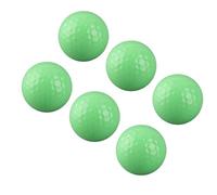 Bediffer Palline da Luminose Set da 6 Pezzi Palline da Fluorescenti Notturne a Doppio Strato per la Pratica del Serale Realizzate in Gomma e Resine Sintetiche