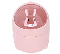 Bediffer Pattumiera da Tavolo Design Simpatico Dinosauro per Bambini Bocca Grande Plastica Resistente Antiscivolo per la Camera dei Bambini Dell'home Office (Cucciolo di dinosauro rosa)