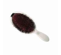 Bediffer Pbi di Capelli in Nylon Antidarica Portatile, Pennello per Cuoio Capelluto in Oro e Argento Bene per la Cura e lo Stile dei Capelli (argento)