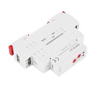 Bediffer Relè Temporizzato con Ritardo di Accensione Design Compatto Ritardo Regolabile per Sistemi di Controllo Industriale CA/ 12 V-240 V