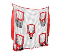 Bediffer Rete da Lancio per Calcio 6,9 X 6,9 Piedi Design Robusto per il Tiro Al Bersaglio e L'allenamento Sulla Precisione dei Passaggi