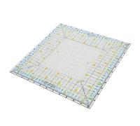 Bediffer Righello per Quilting in Acrilico, Grande 30x30 Cm | Robusto angolare in plastica a due mani, ideale per misurare, realizzare lavori manuali e materiali per quilting