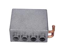 Bediffer Riscaldatore Portatile per Auto Ventola di Riscaldamento Rapido per Scongelare il Parabrezza in Inverno 12V 80W Design Compatto