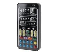 Bediffer Set Cambia Voce I9 Mini Scheda Multifunzione Portatile per Computer di Registrazione con Ancoraggio di Gioco, 8 Suoni Diversi, Luci a LED per Divertimento e Intrattenimento, per (Versione