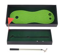 Bediffer Set da Gioco da Portatile con Elegante Penna Putter e Tappetino per Divertimento Indoor e Outdoor