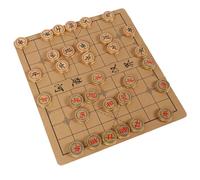 Bediffer Set da Gioco di Scacchi Cinesi Materiale in Alluminio Premium per il Tempo Libero Set Completo 61x54 Cm