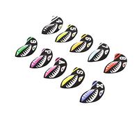 Bediffer Set di Copricapo in Ferro da in Neoprene da 10 Pezzi con Design a Forma di Cartone Animato Facile Identificazione della Mazza e la Massima Protezione (Tipo di animale marino)