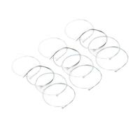 Bediffer Set di Ricambio Professionale per Corde per Violino da 12 Pezzi in Lega di Rame Argentato, Durevole e di Lunga Durata per 1/2 1/4 3/4 / Violini