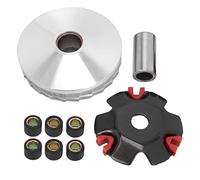 Bediffer Set variatore Motore, Kit variatore Racing dissipatore di Calore Completo di rulli 6,5 g per Manutenzione,Altri Accessori