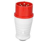 Bediffer Spina Industriale IP44 Connettore Impermeabile a 5 Pin (Testa | Materiale ABS resistente, installazione semplice, adatto per uso esterno