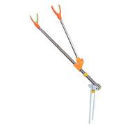 Bediffer Staffa per Canna da Pesca in Acciaio Inossidabile, Portacanna Durevole Pesca Facile, Ideale per i Pescatori, Supporta Canne da , Altezza Regolabile 33 Cm (1. Khum)