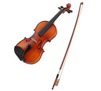 Bediffer Strumento Musicale per Violino 4/4 in Legno Massello per Principianti, Include e Accessori, Ideale per gli Studenti Che Imparano
