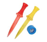 Bediffer Supporto Magnetico in Plastica per Tee da Regolabile in Altezza con Livello per Pratica Sul Campo Pratica 6 unità