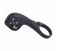 Bediffer Supporto per Staffa per Bicicletta Supporto GPS in Plastica Resistente per Manubrio Edge 31,8 Mm Rosso Design Ergonomico (nera)