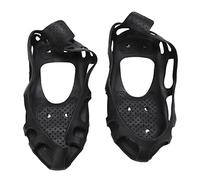 Bediffer Tacchetti da Ghiaccio Antiscivolo per Scarpe da 24 Tacchetti con Materiale Termoplastico Resistente per Camminare su e Ghiaccio - Confezione da 2 (XL)