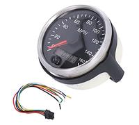 Bediffer Tachimetro da 160 MPH Indicatore di velocità Ad Alta Precisione con Display LCD per Auto Camion Barche Design Moderno da 3,3 Pollici