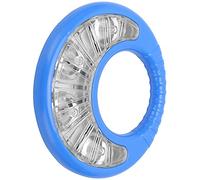 Bediffer Tamburello a Mano per Bambini Durevole Strumento Musicale Blu Sussidio Didattico per la Musica della Prima Infanzia 16,5 X 16,5 X 2 Cm