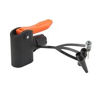 Bediffer Testa della Pompa per Bici, Regolazione precisa Affidabile Facile Installazione Adattatore per ugello Aria Bici per Bici,Accessori per Biciclette