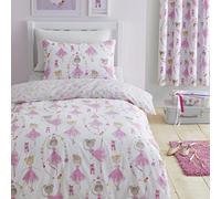 Bedlam - Ballet Dancer Bedroom Set - Duvet Cover & Pillow Set - Single Bed - In Pink