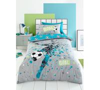 Bedlam Set copripiumino reversibile Bedlam Goal Grigio