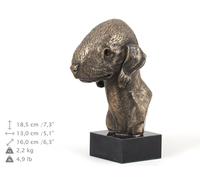 Bedlington Terrier - statua di cane, edizione limitata Art Dog IT
