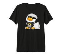 Bedman Duck Duck Superhero Super Poteri Dormire Bene Maglietta Premium