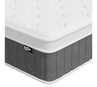 Bednew Materasso 120 x 200 cm, 31 cm, materasso a molle H3, altezza 7 zone, ortopedico a molle insacchettate con strato di memory foam, 101 notti, certificato Öko-Tex