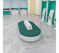 BEDOIN Combinazione creativa a forma di divano da ufficio double-face, divano modulare, divani a nuvola in spugna ad alta densità, per sala attività area di riposo per bambini, 250 x 120 cm