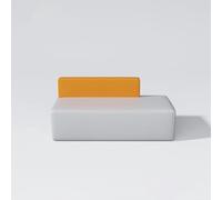 BEDOIN Divano Da Ufficio, Divano a Cabina, Divani Con Blocchi Di Colore, Facili Da Pulire E Da Montare, Tessuto In Pelle Impermeabile, Per Hotel,scuole Dell'infanzia,istituzioni Formative 160 * 40cm