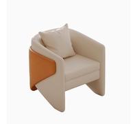 BEDOIN Divano E Sedia Singoli In Stile Crema, Set Di Tavolo Per La Negoziazione Del Salone Bellezza, Da Tè Divano Balcone, Confortevole Traspirante, Con Cuscino A