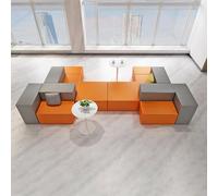 BEDOIN Divano Modulare a Blocchi Di Colore, Divano Ergonomico, Set Di Divani Oversize, Struttura In Legno Massiccio, Schiuma Ad Alta Densità, Per Soggiorno, Studio, Ufficio E Edificio 440 * 230cm