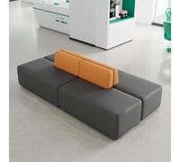 BEDOIN Divano Modulare,divani Double Face Uno Di Fronte All'altro,set Di Divani Da Ufficio Per Il Tempo Libero,facile Da Pulire E Montare,per Banca/hall Aziendale/negozio Di Abbigliamento 3.2M