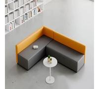 BEDOIN Divano Modulare Minimalista, Divano Angolare Trasformabile, Struttura In Legno Massiccio, Per Area Di Riposo E Attesa Dei Genitori Nelle Istituzioni Di Formazione grey-1.8 * 2.4m