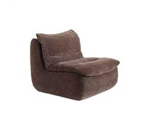 BEDOIN Divano pigro a compressione a vuoto, divani con sacco di fagioli, divano singolo per salotto, per appartamenti, angolo lettura, luogo per giochi e cinema coffee-155 * 100 * 73cm