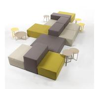 BEDOIN Il sofà di area di ricreazione, la banca di negoziazione della banca della biblioteca accoglie la combinazione B dei divani dell'ufficio del quadrato