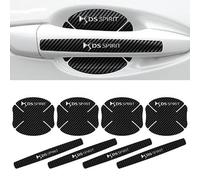 BEDPET 8pcs Pellicola Protettiva Maniglia della Portiera Dell'auto per Citroen DS/DS 3 / DS 3 Crossback/DS 4 / DS 5 /DS6/ DS 7 / DS 7 Crossback/DS 9, Adesivo Protettivo Accessori AntiGraffio