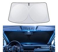 BEDPET Parasole Parabrezza Auto, per DODGE RAM 1500 pickup DT 2019 2020 2021 2022 2023 Auto Visiera Parasole Protezione Luce Ultravioletta e Lsolamento Termico Coprisole