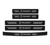 BEDPET Protezione Battitacco Portiera, per Peugeot 2008 2013-2019/Peugeot 2008/2008 ll 2019-2023 2024 Fibra Carbonio Battitacco Adesivi Striscia,A