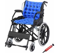 Bedridden - Cuscino Gonfiabile Antidecubito per Sedia a Rotelle Con Schienale Completo per Anziani Disabili, Portatile