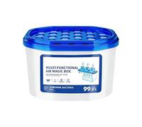 Bedroom Air Purifier - 350 ml Capacity, Odor Neutralization Box, Multi Use | Portable Size, Compact Dust Remover, Wardrobe Air Freshener For Garage, Nurseries, Closets, Kids Rooms, Dormitory, Hotel