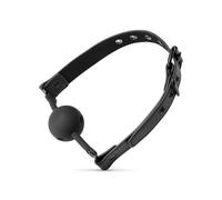 Bedroom Fantasies Breathable Silicone Ball Gag Black