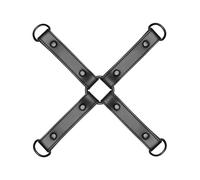 Bedroom Fantasies - croce di legami (nero)